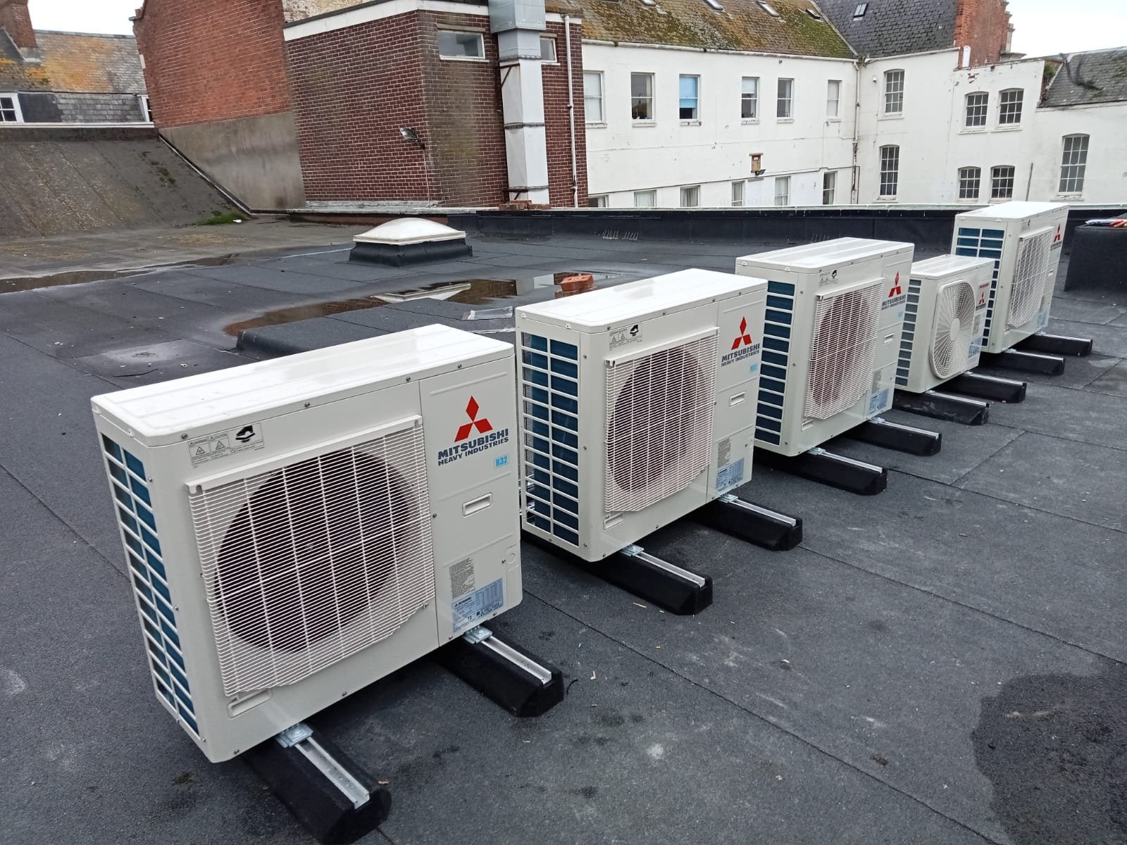 2Brothers Advanced Commercial Heated Air Curtains Installation, HVAC & Heat Recovery Systems Primark Weymouth