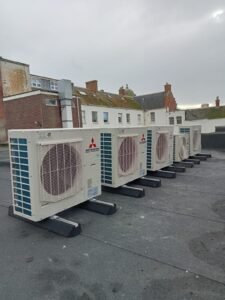2Brothers Cooling Mitsubishi Heavy Industries Air Conditioning and Air Source Heat Pumps Installation in Dorset Primark