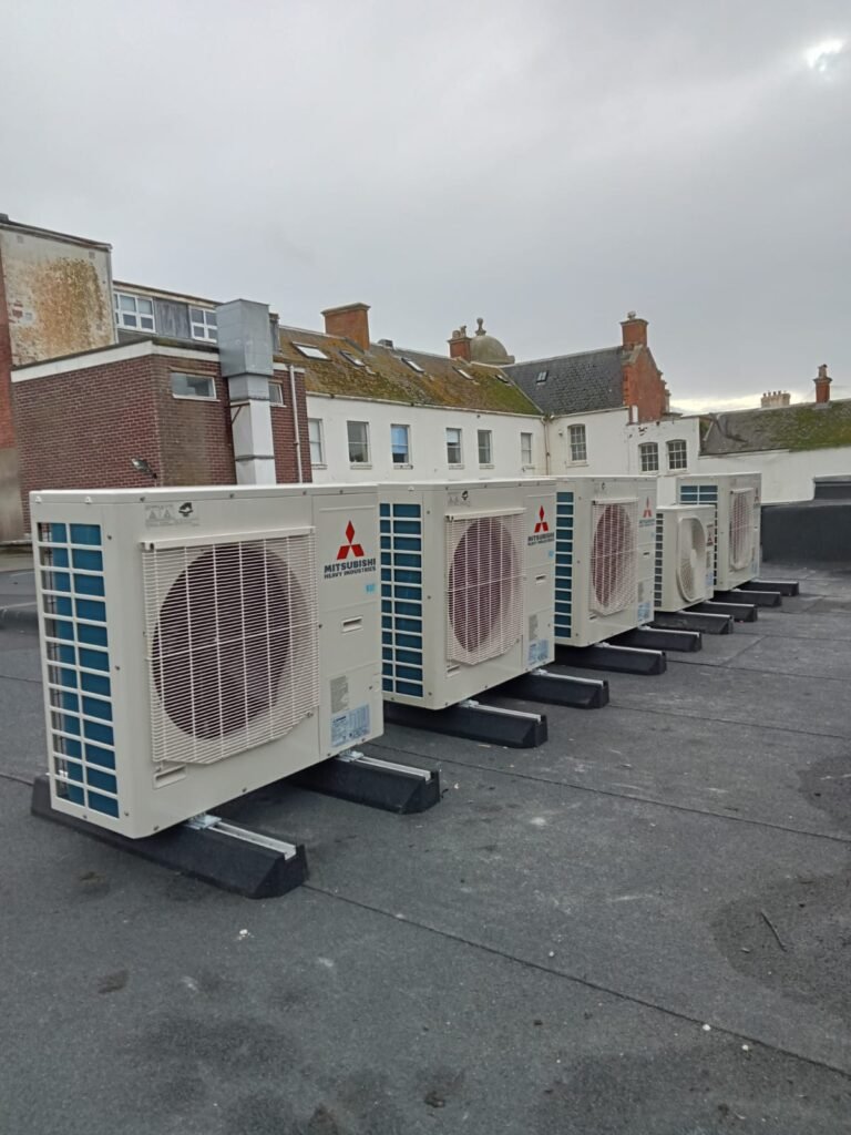 2Brothers Cooling Mitsubishi Heavy Industries Air Conditioning and Air Source Heat Pumps Installation in Dorset Primark